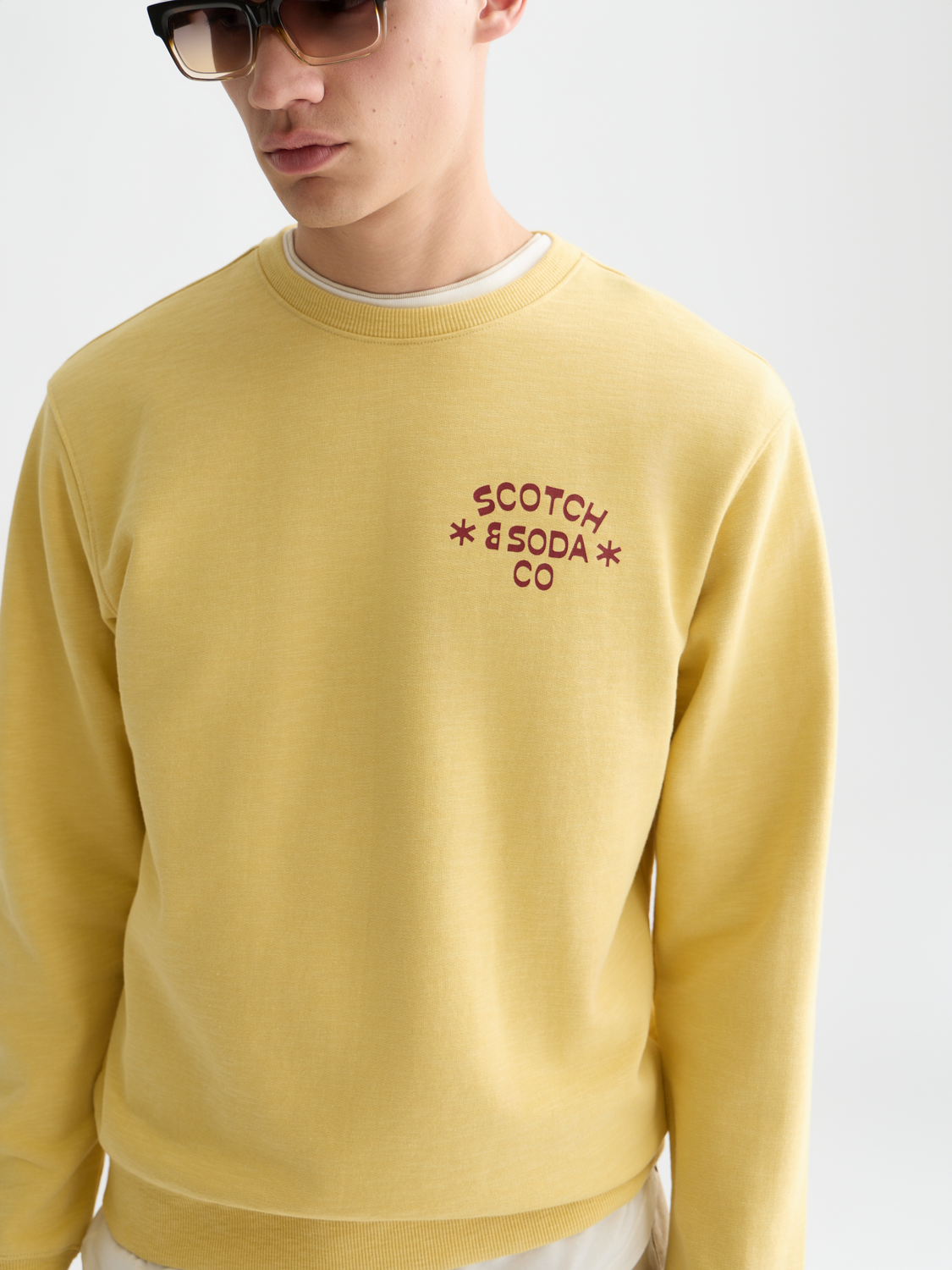 Left Chest Logo Regularfit Sweatshirt