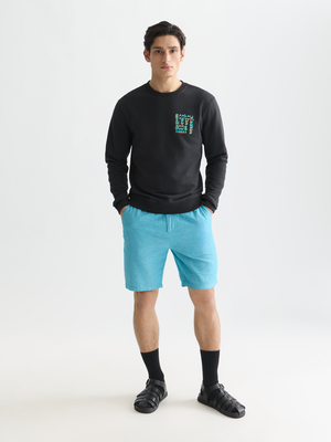 Front And Back Artwork Regular-Fit Sweatshirt