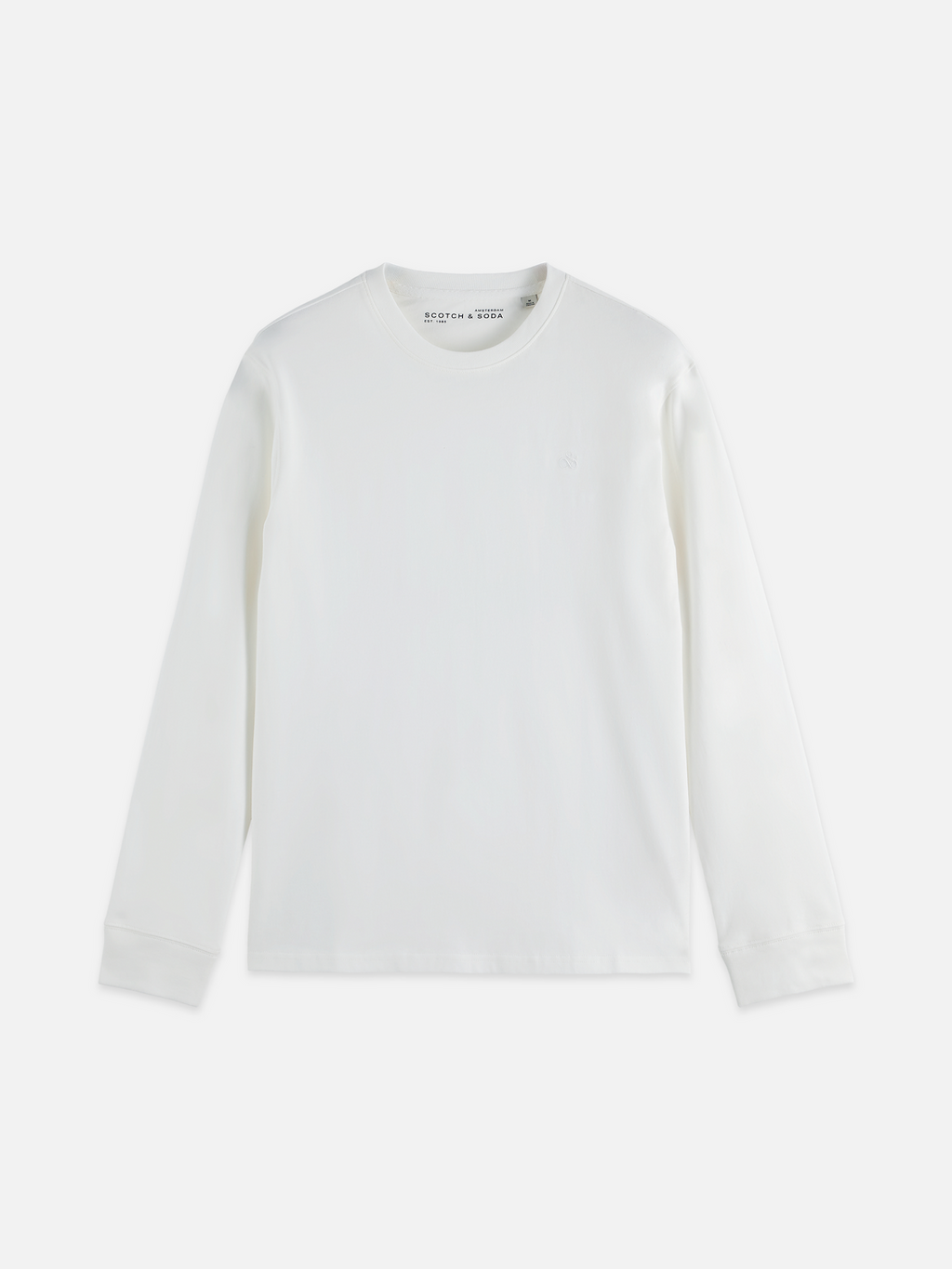 Chest Logo Regular-Fit  Long-Sleeved T-Shirt