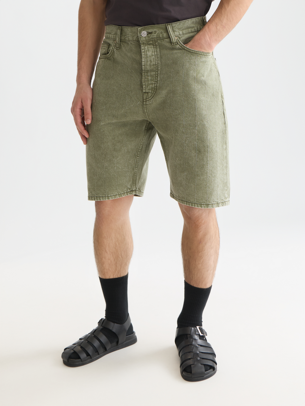 Le short en jean ample Pitch