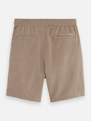Seasonal Essentials —  Fave Cotton Linen Regular-Fit Chino Shorts