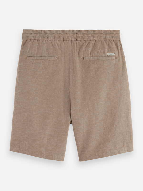 Seasonal Essentials —  Fave Cotton Linen Regular-Fit Chino Shorts