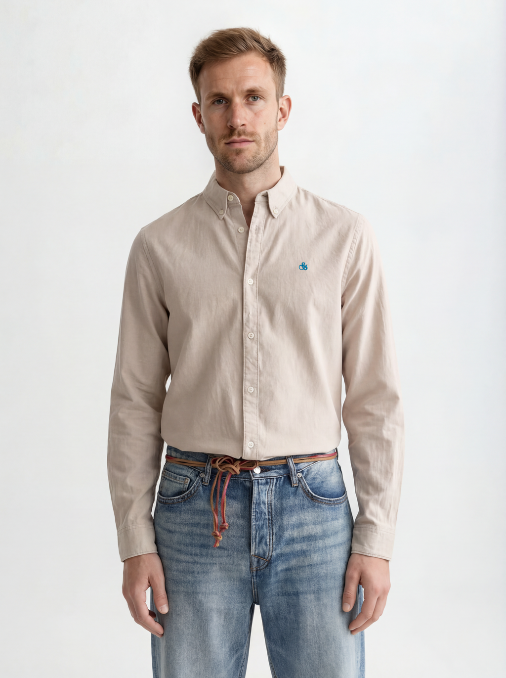 Seasonal Core Solid Oxford Regular-Fit Shirt