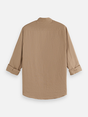 Seasonal Essentials —  Linen Regular-Fit Shirt