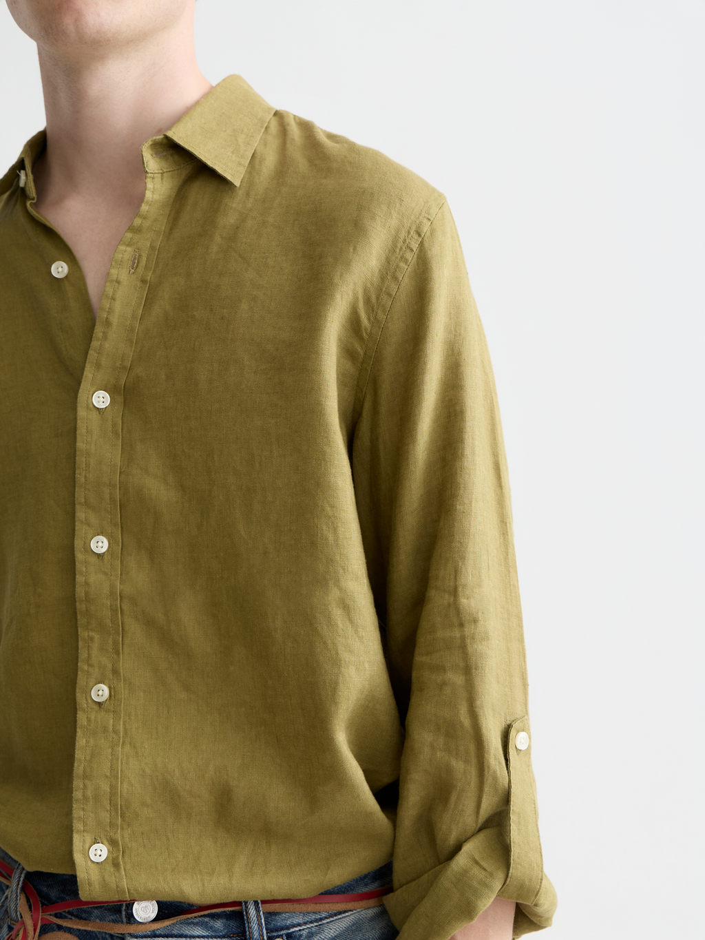 Seasonal Core Linen Regular-Fit Shirt