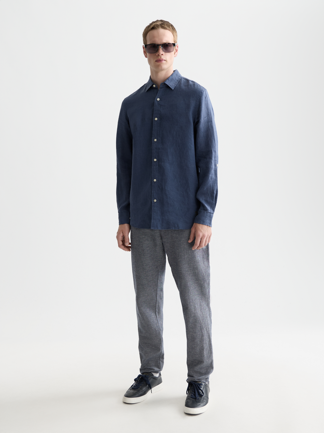 Seasonal Core Linen Regular-Fit Shirt