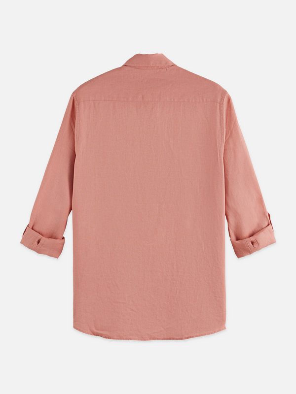 Seasonal Essentials —  Linen Regular-Fit Shirt