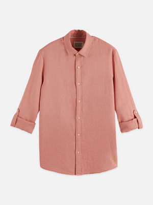Seasonal Essentials —  Linen Regular-Fit Shirt