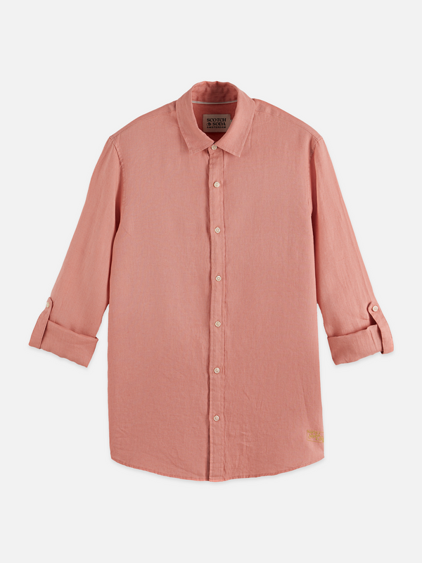 Seasonal Essentials —  Linen Regular-Fit Shirt