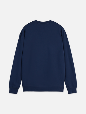 Seasonal Essentials —  Front Chest Logo Relaxed-Fit Sweatshirt
