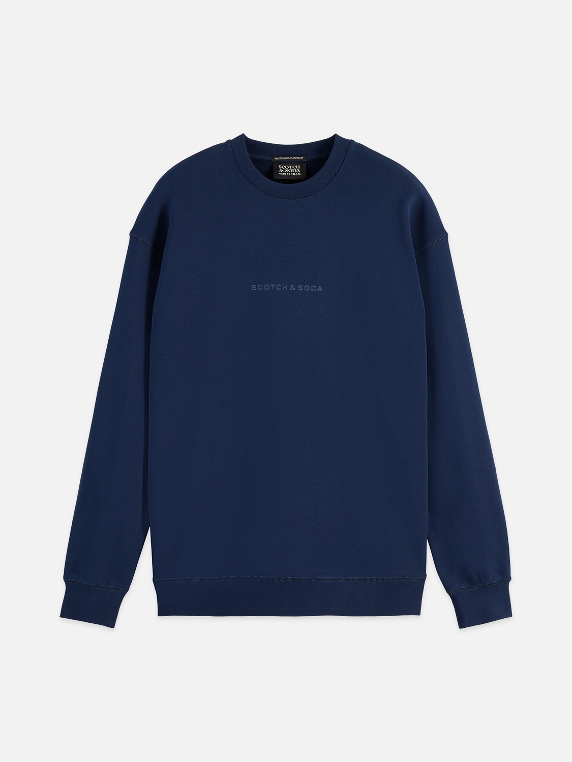 Lockeres Sweatshirt mit saisonalem Core-Logo auf der Brust