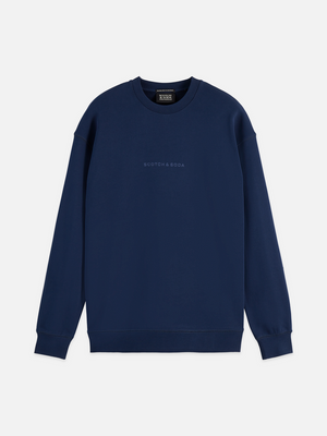 Seasonal Essentials —  Front Chest Logo Relaxed-Fit Sweatshirt