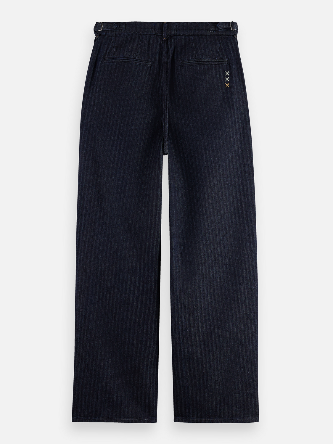 Loose Fit Denim Chino