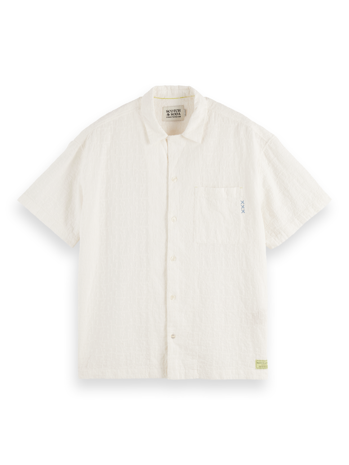 Cross Stitch Short-Sleeve Shirt