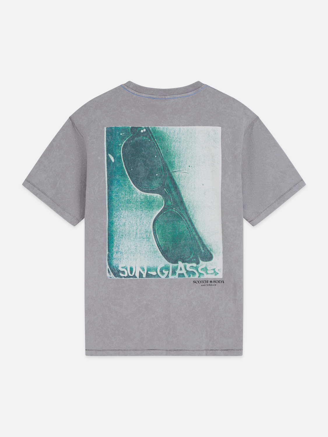 Scotch & Soda x Basquiat Front And Back Artwork Relaxed-Fit T-Shirt