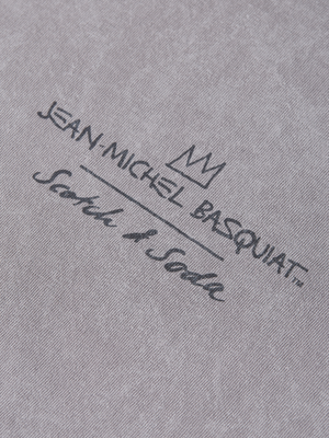 Scotch & Soda x Basquiat Front And Back Artwork Relaxed-Fit T-Shirt