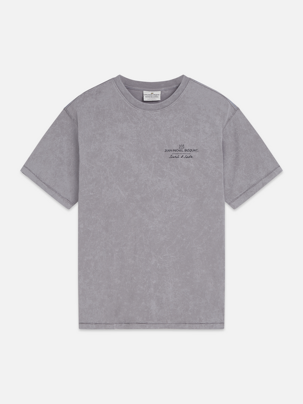 Scotch & Soda x Basquiat Front And Back Artwork Relaxed-Fit T-Shirt