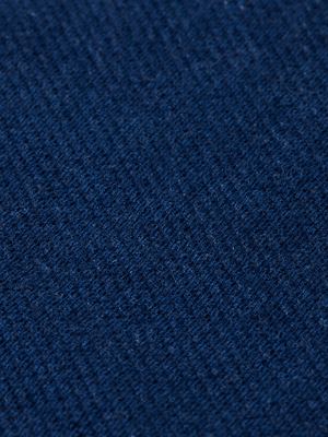 Washed Indigo Textured Jersey Shirt