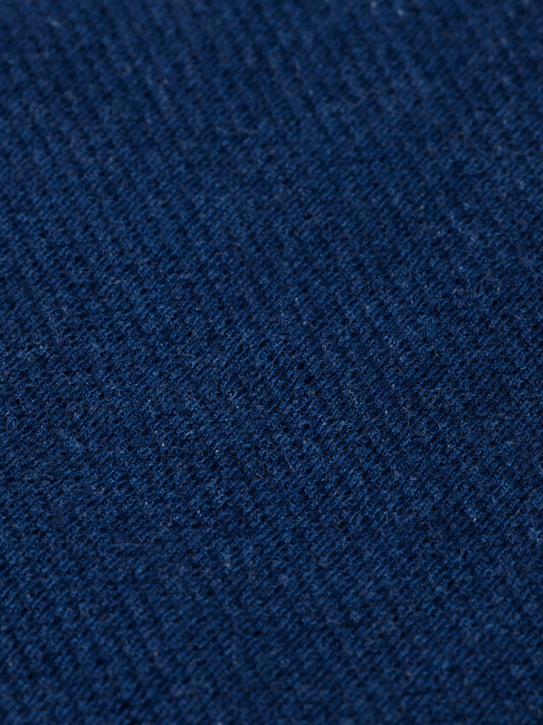Washed Indigo Textured Jersey Shirt