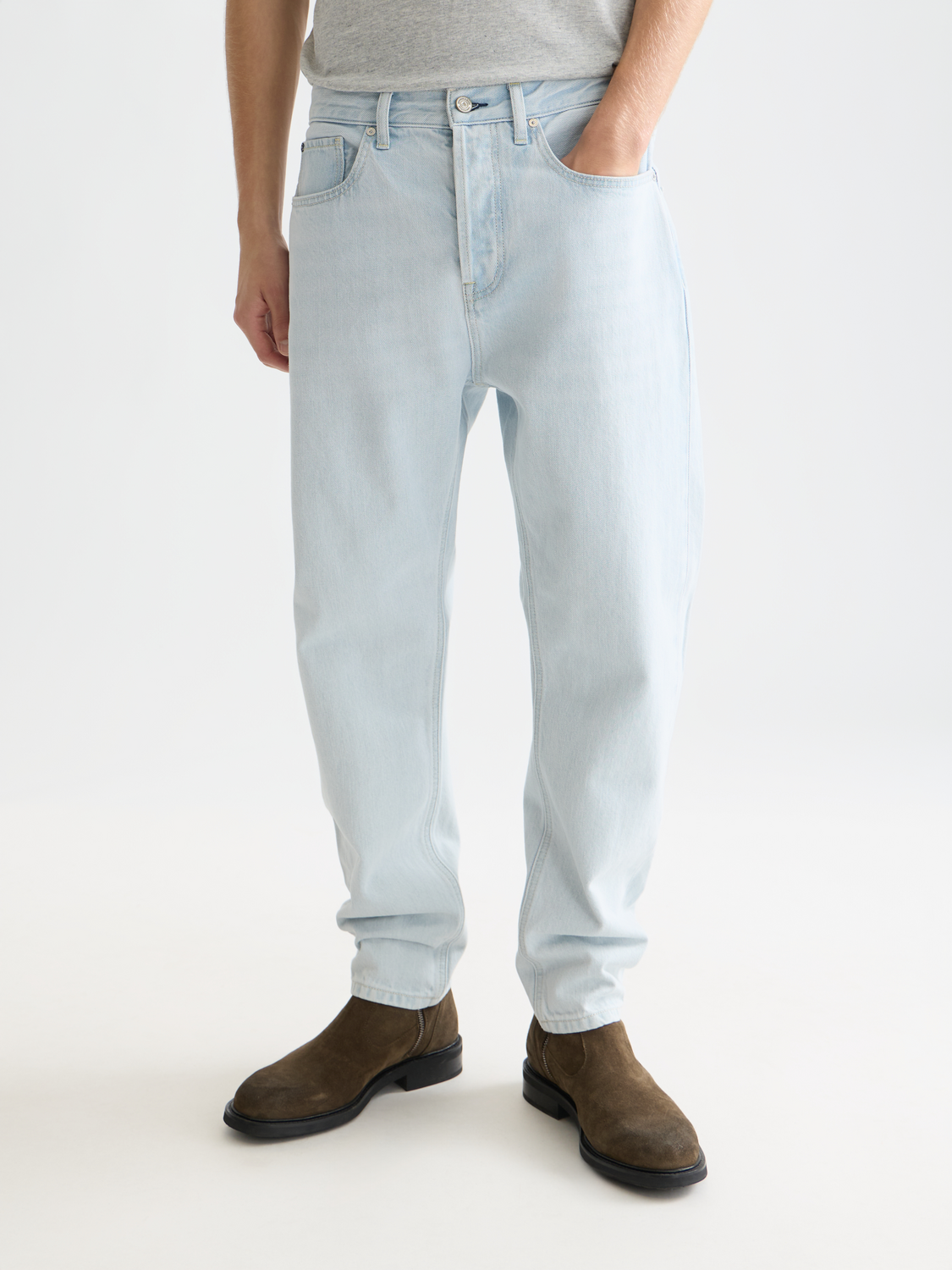 Dean Loose Taperedfit Jeans – Outpost Blue