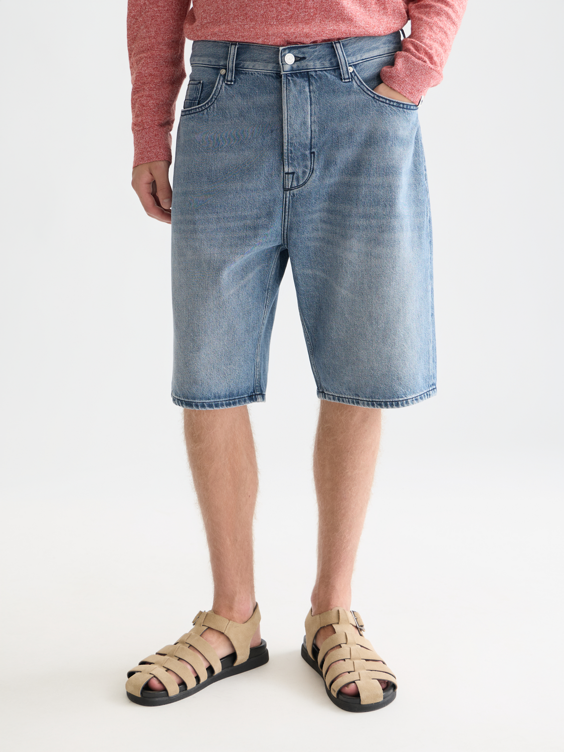 The Pitch Loosefit Jeans Short