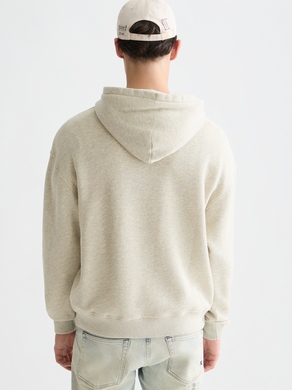 Basquiat Washed Artwork Relaxedfit Hoodie