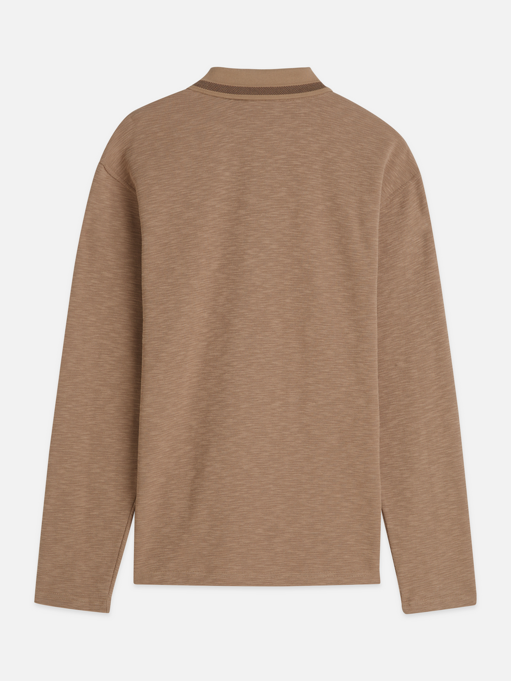 Structured Relaxedfit Longsleeved Polo