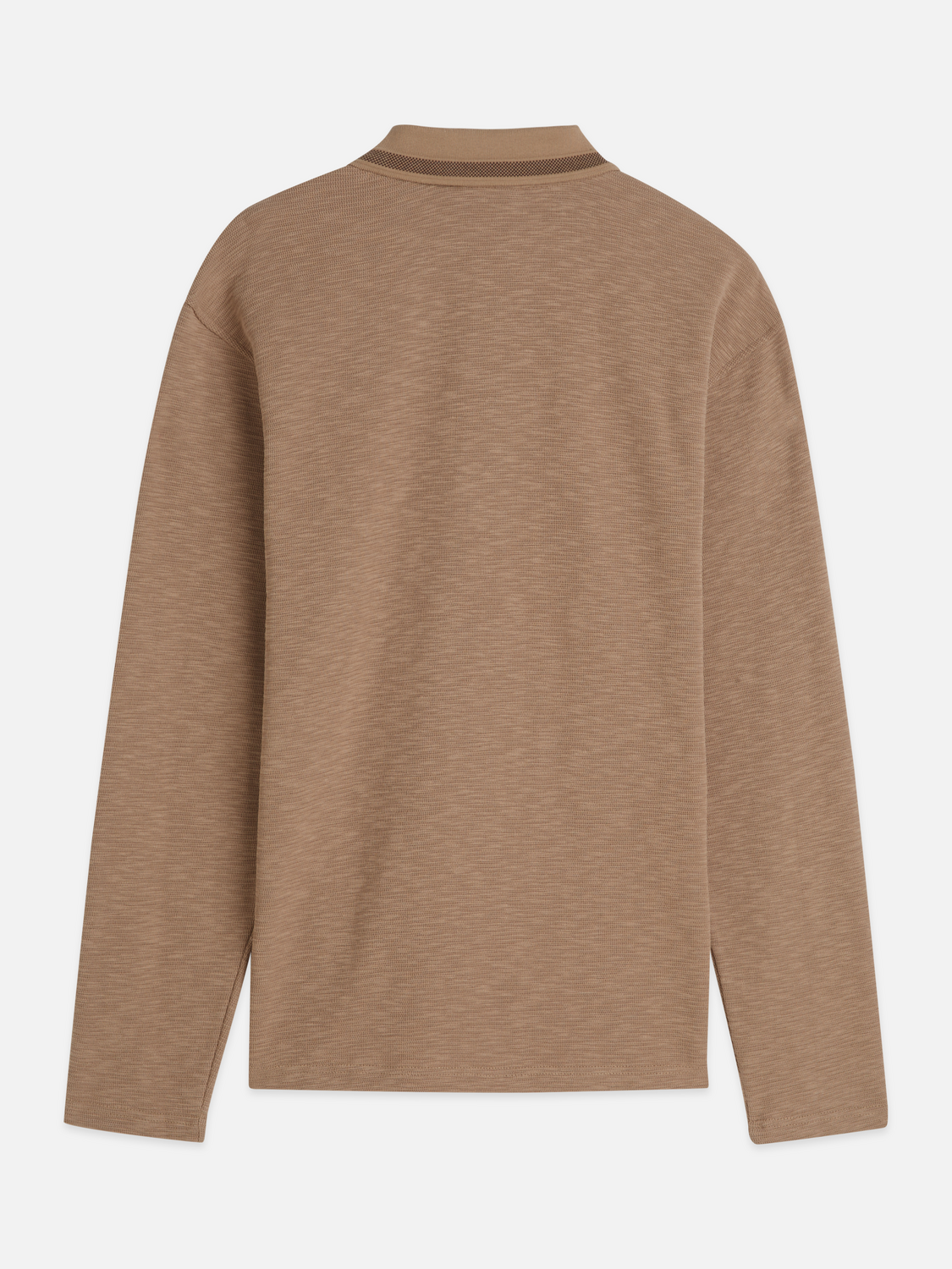 Structured Relaxedfit Longsleeved Polo