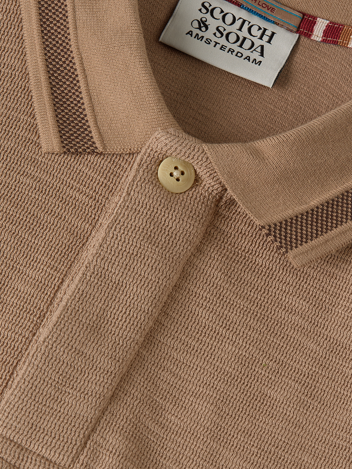 Structured Relaxedfit Longsleeved Polo