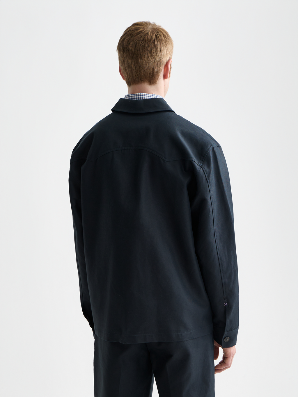 Cotton-Blend Twill Relaxed-Fit Overshirt