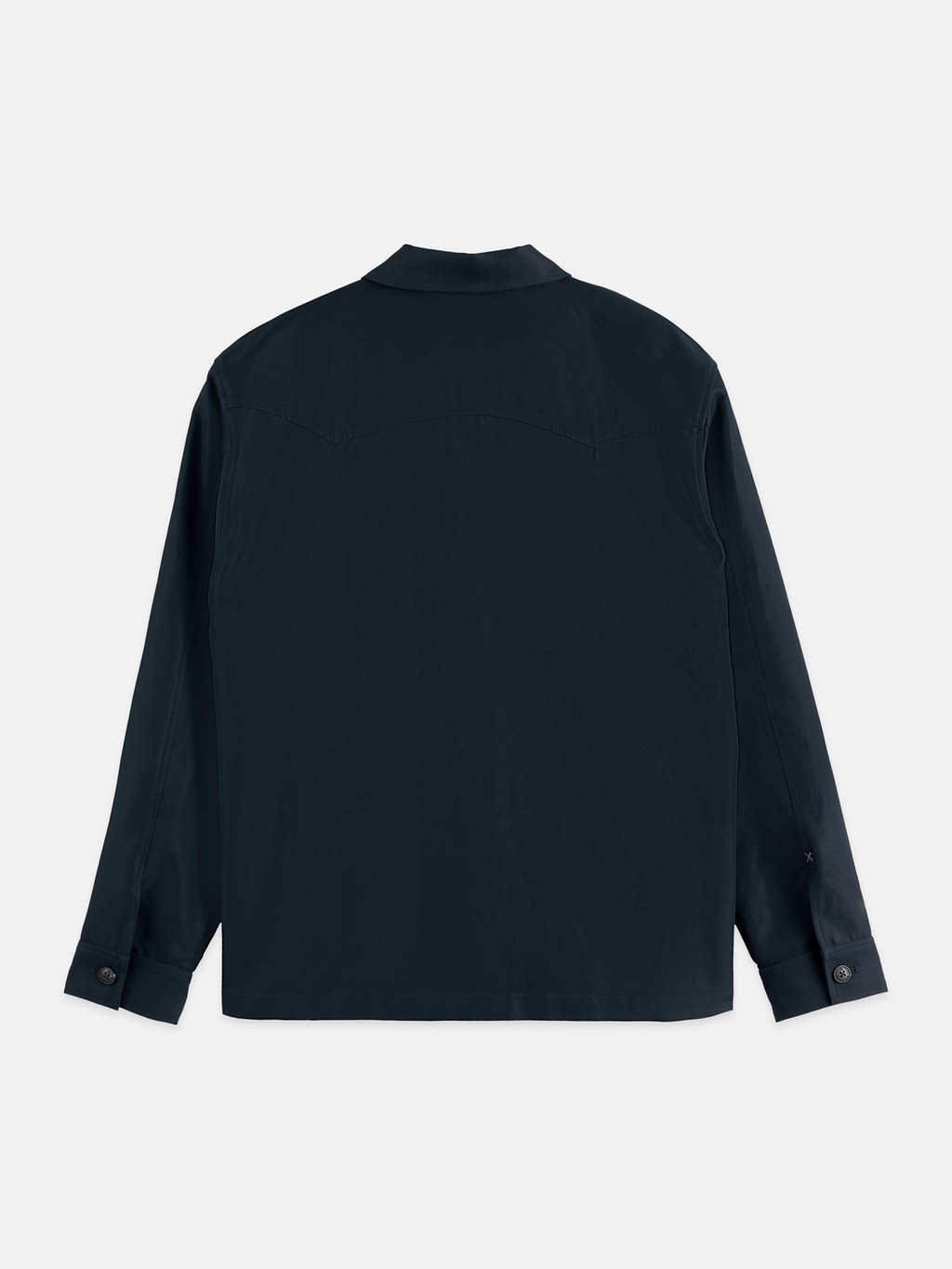 Cotton-Blend Twill Relaxed-Fit Overshirt