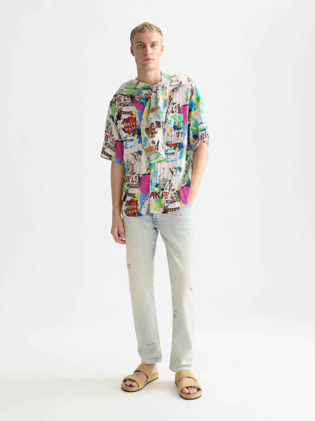 Scotch & Soda x Basquiat The Zee Straight-Fit Jeans