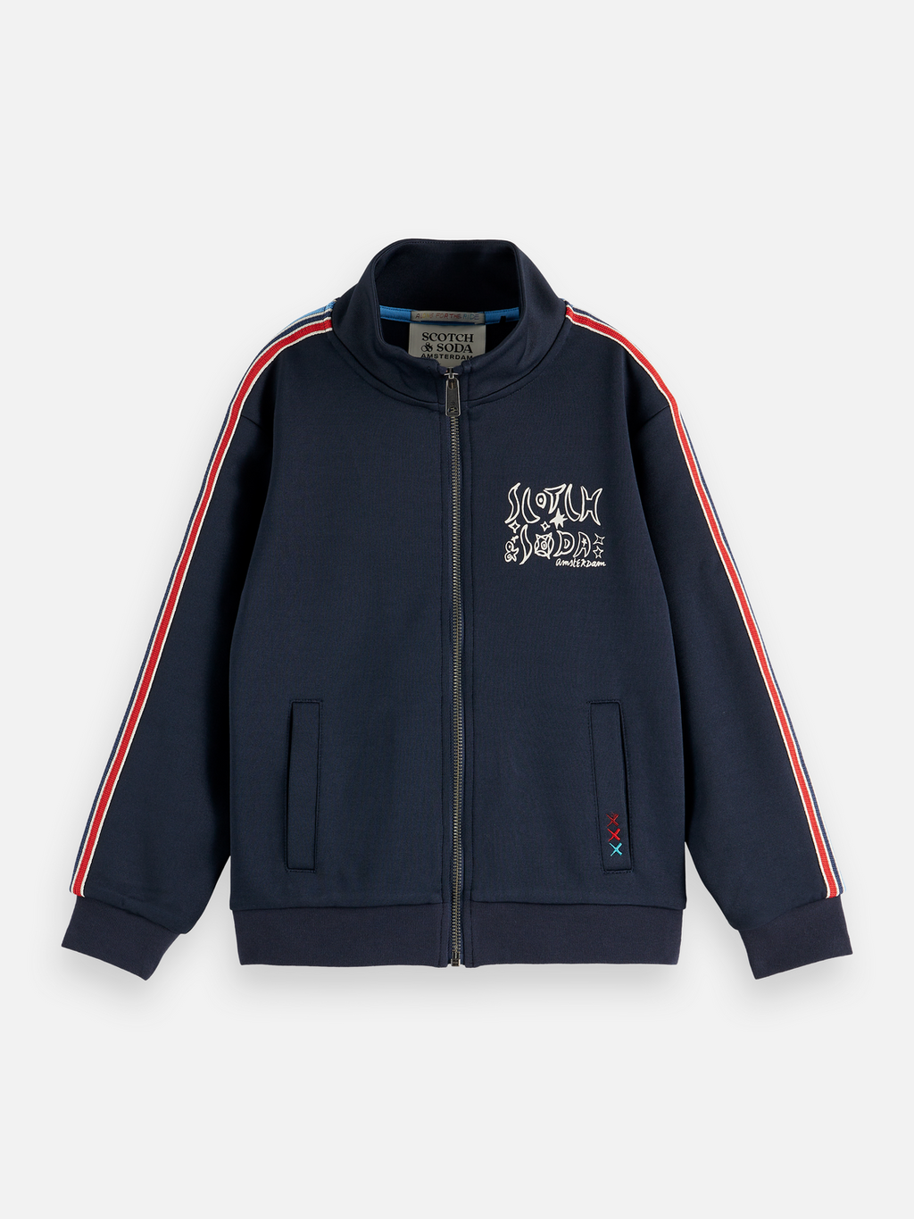 Interlock Regularfit Zipthrough Track Top