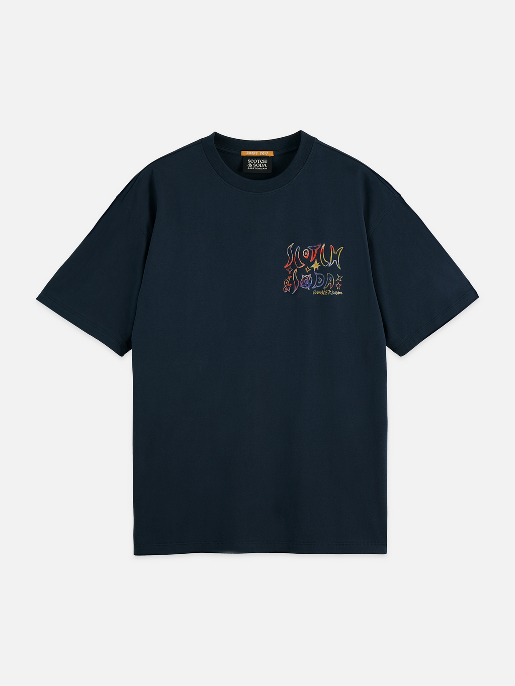 T-Shirt mit großem Print vorne und hinten