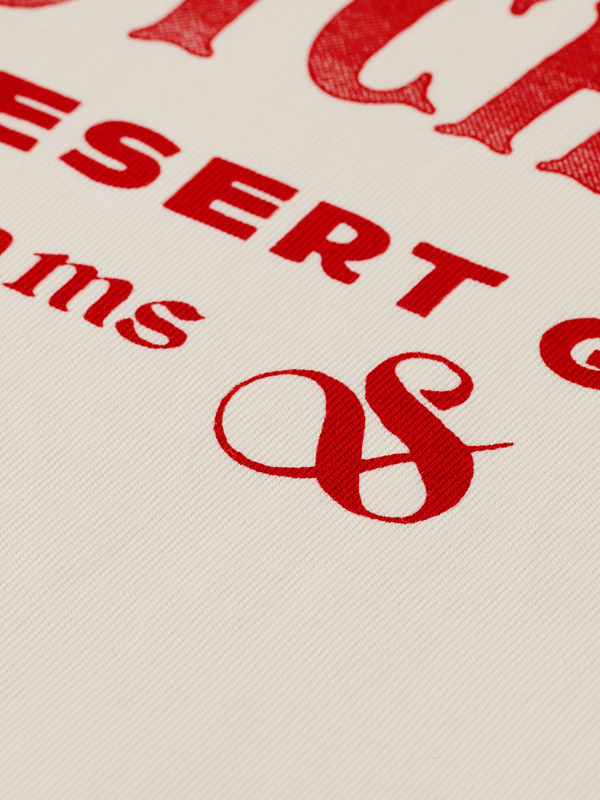 T-shirt coupe décontractée à imprimé sur le devant