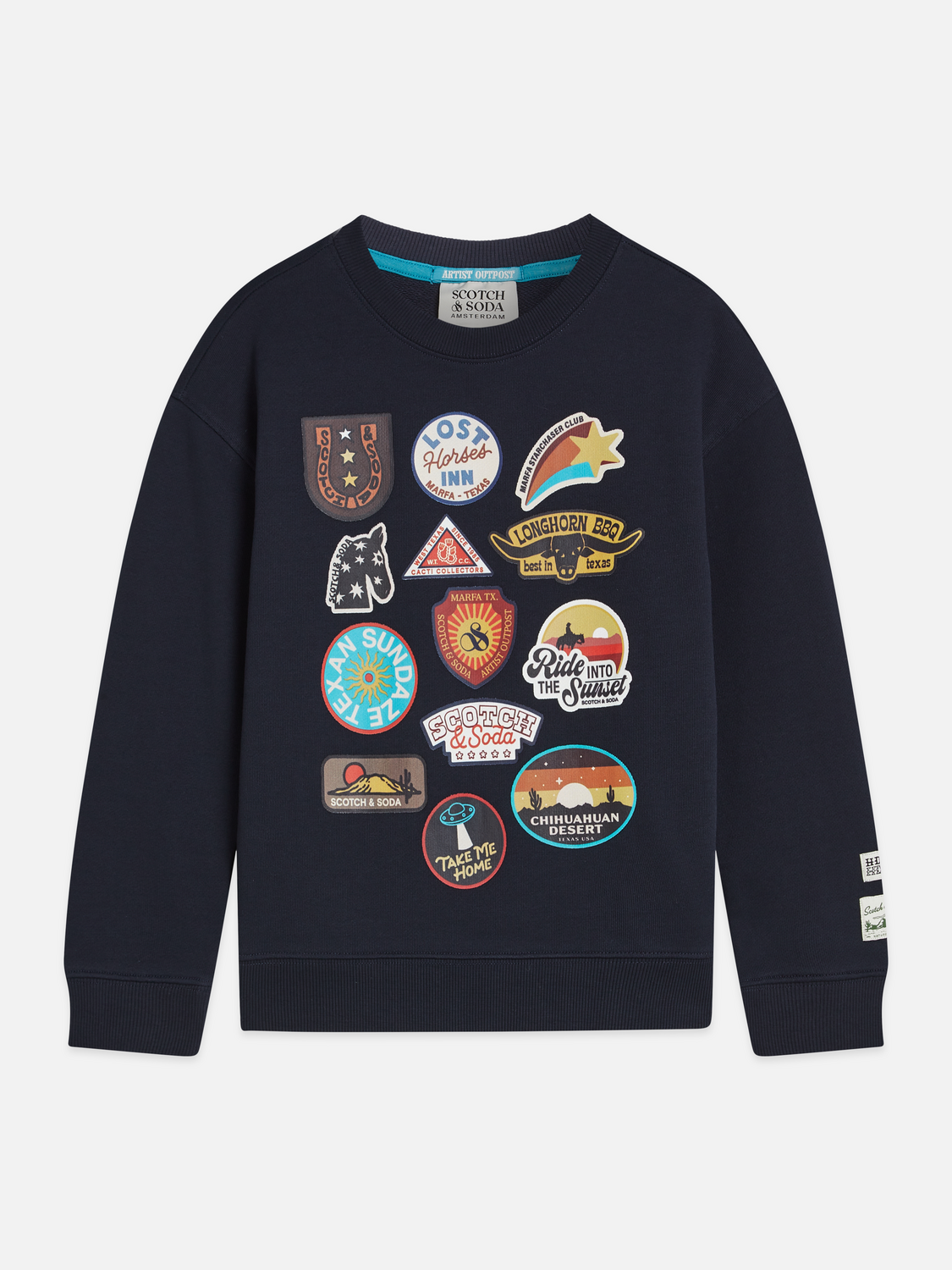 Front Artwork Oversizedfit Sweatshirt