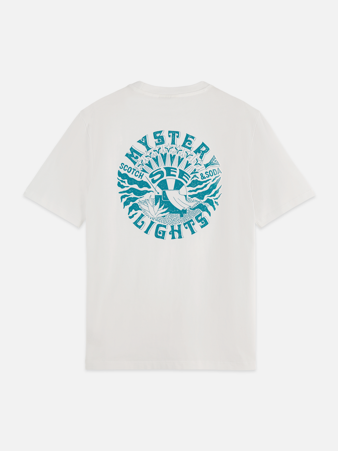 Front And Back Artwork Regular-Fit T-Shirt