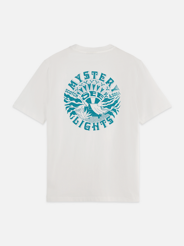 Front And Back Artwork Regular-Fit T-Shirt