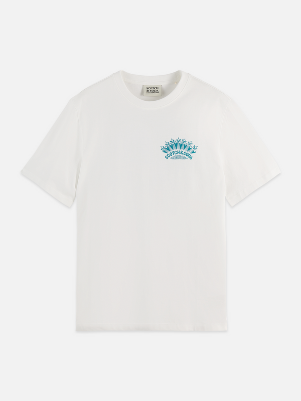 Front And Back Artwork Regular-Fit T-Shirt