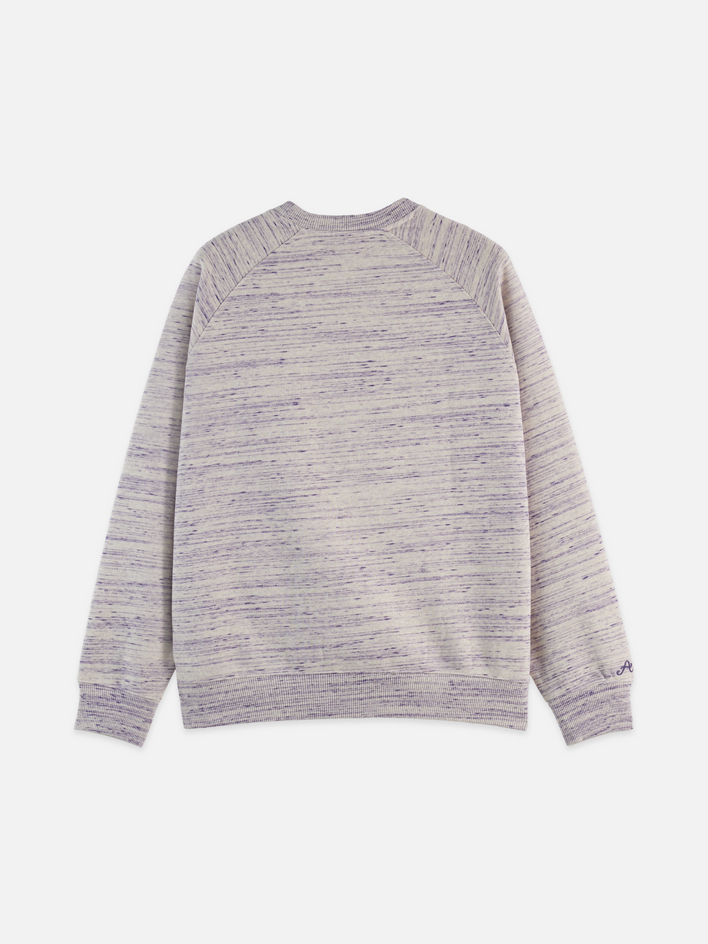 Sweat-shirt ample brodé en fil espace