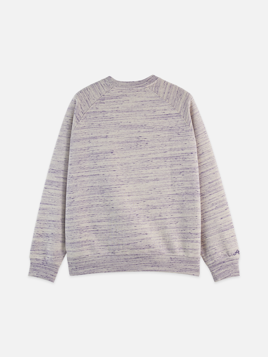 Sweat-shirt ample brodé en fil espace