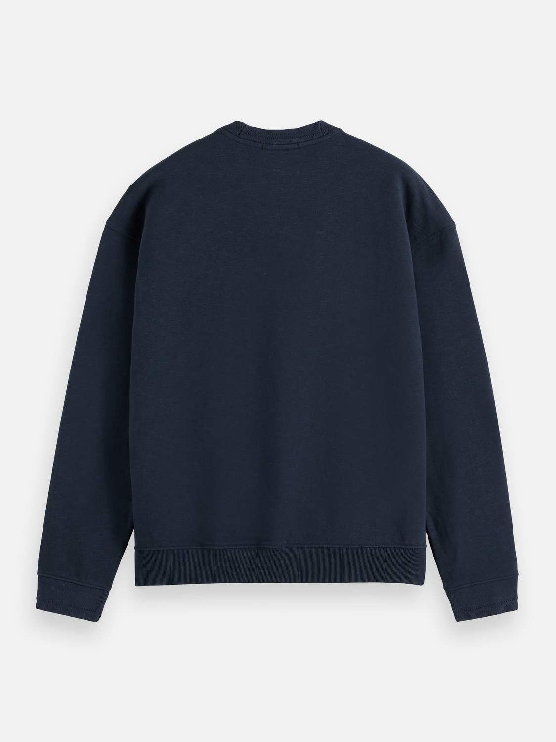 Sweat-shirt coupe décontractée avec motif point de croix