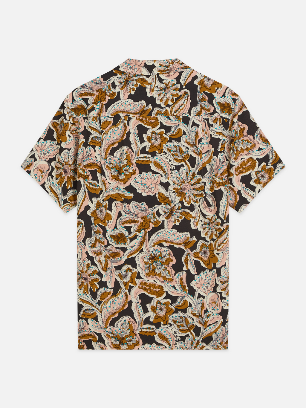 Printed Viscose Regular-Fit Shirt