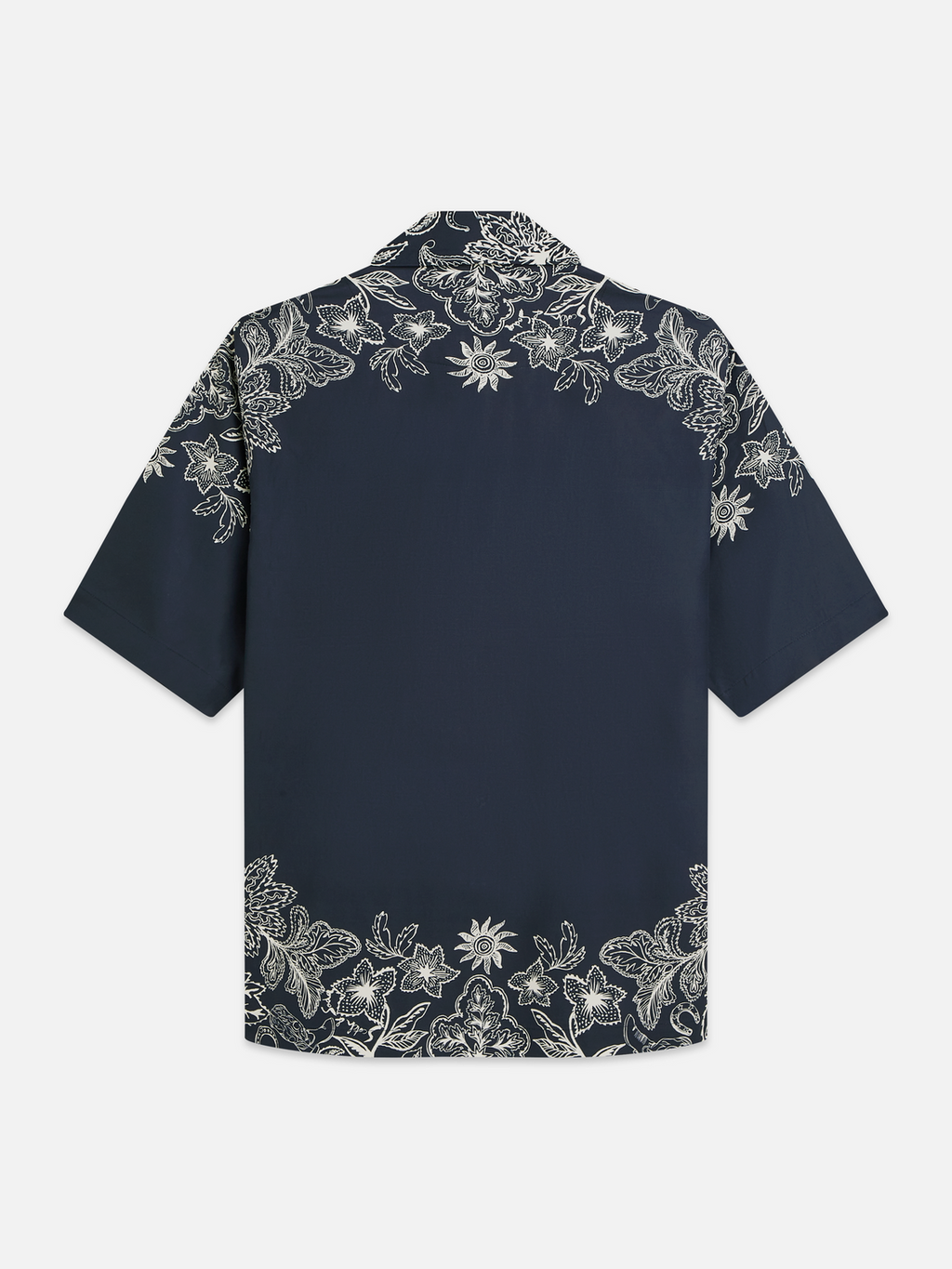Printed Lyocell Short Sleeve Shirt