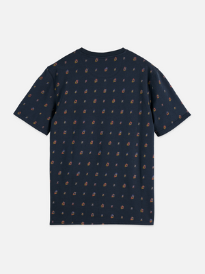 Micro-Printed Regular-Fit T-Shirt