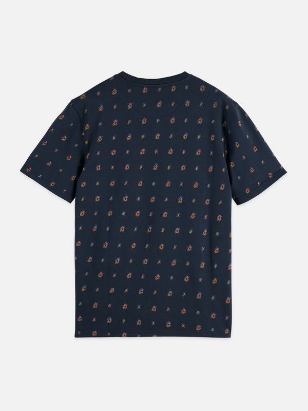Micro-Printed Regular-Fit T-Shirt