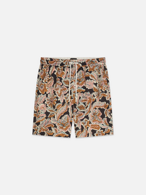 Fave Printed Tencel Relaxed-Fit Bermuda Shorts