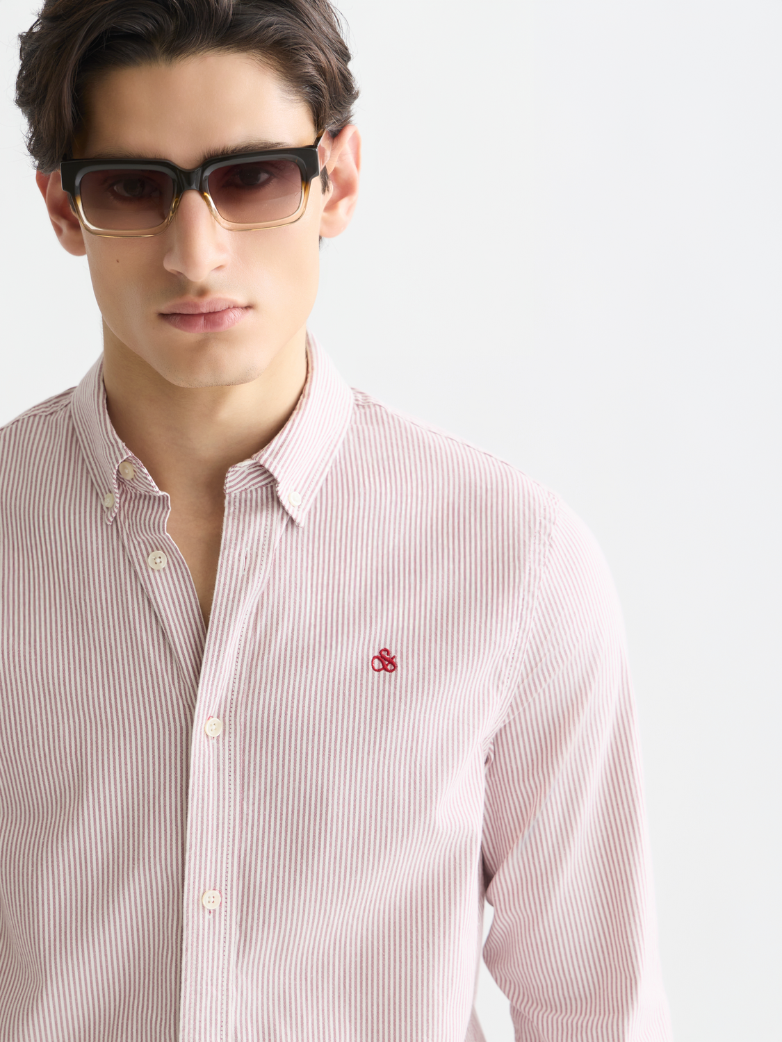 Seasonal Core Oxford Striped Regularfit Shirt