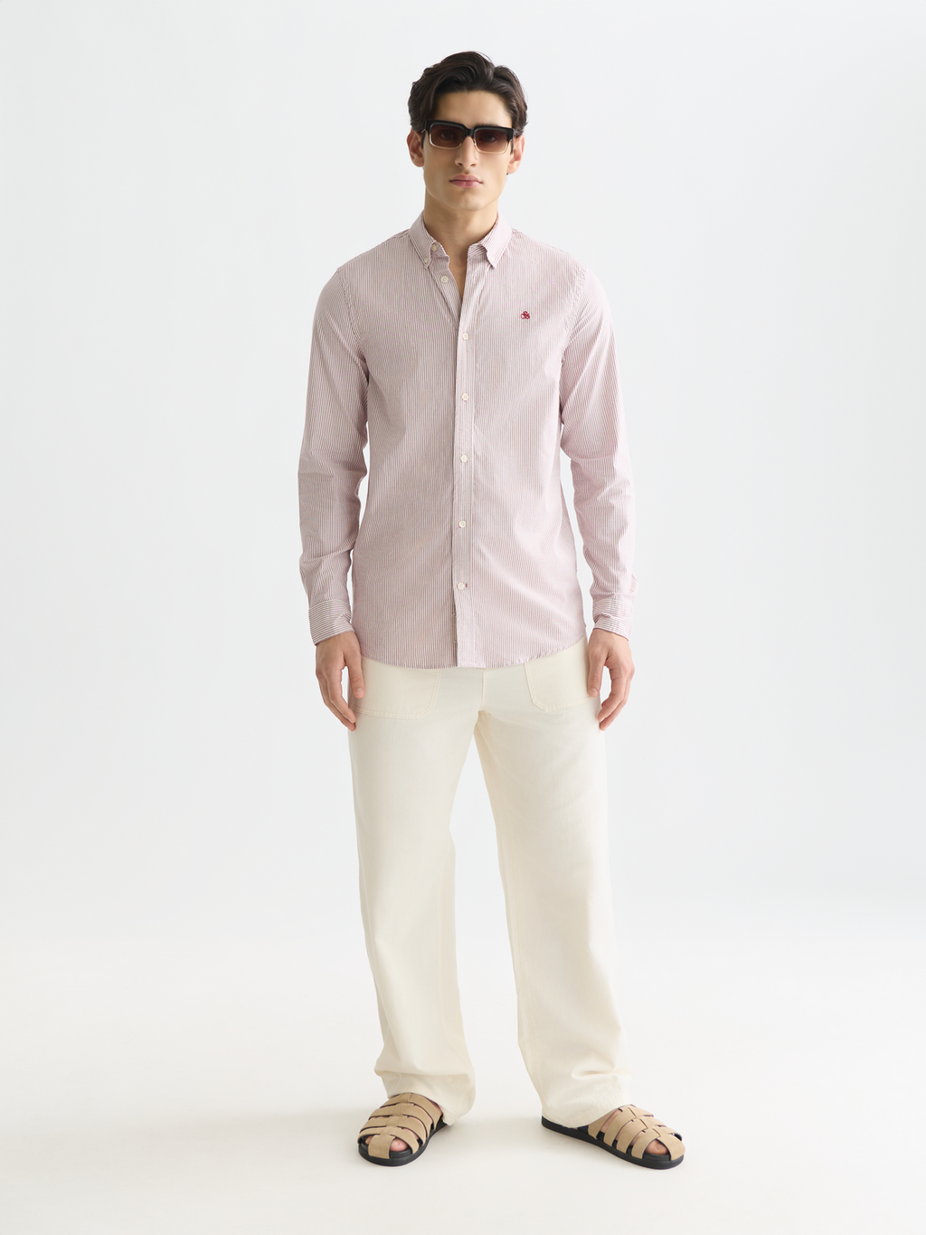 Seasonal Core Oxford Striped Regularfit Shirt