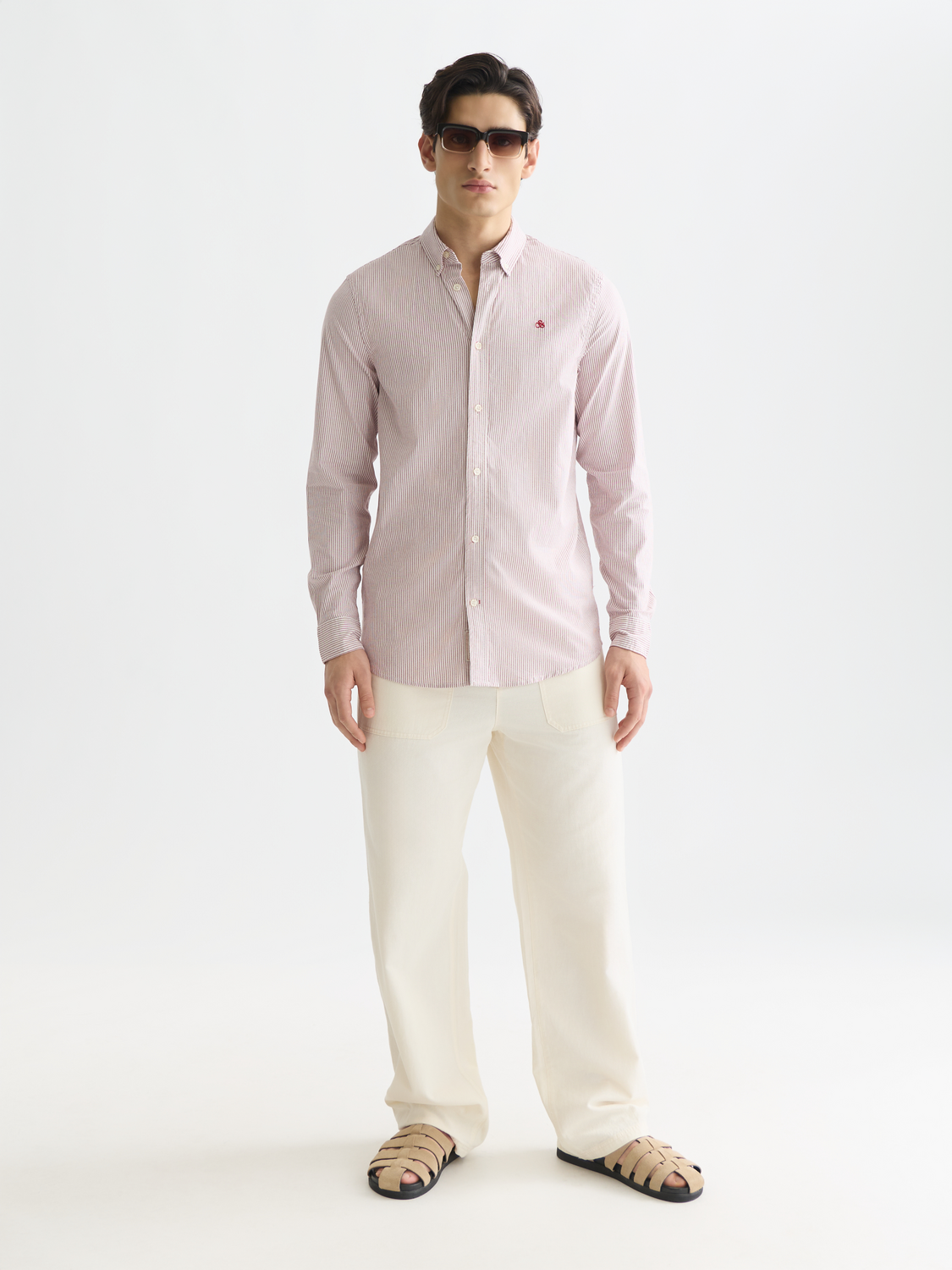 Seasonal Core Oxford Striped Regularfit Shirt